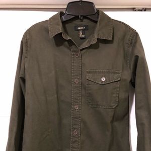 Forever 21 Button Down Shirt Womens